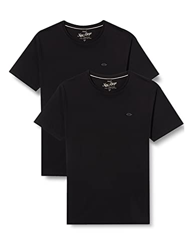 KEY LARGO Herren Spicy Doppelpack T-Shirt, Black (1100), L von KEY LARGO