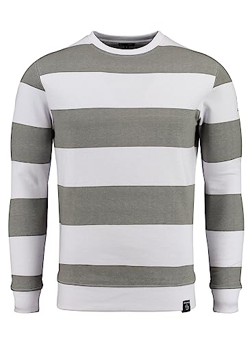 KEY LARGO Herren Penalty Round Sweatshirt, Silver (1107), M EU von KEY LARGO