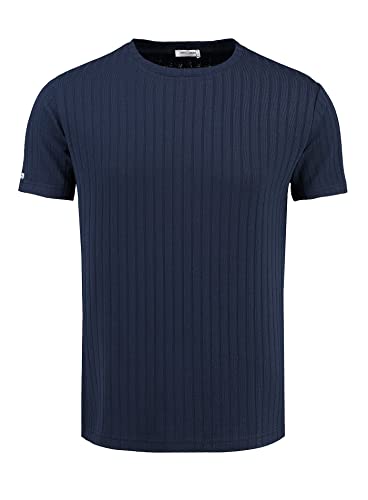 KEY LARGO Herren Prince Round T-Shirt, Navy (1200), M von KEY LARGO