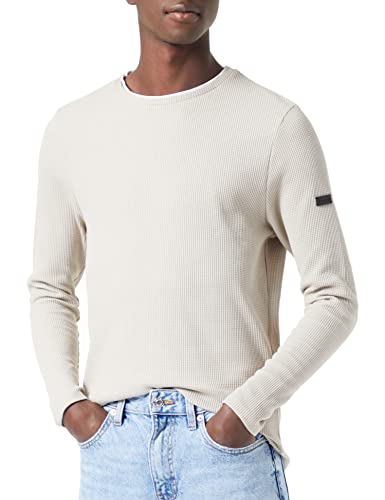 KEY LARGO Herren Stefano Round Sweatshirt, Sand (1005), 3XL von KEY LARGO