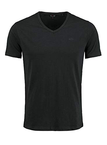 KEY LARGO Herren Sugar v-Neck T-Shirt, Black (1100), M von KEY LARGO