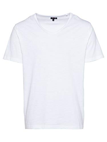 Key Largo Herren Sugar v-Neck T-Shirt, White (1000), L von KEY LARGO