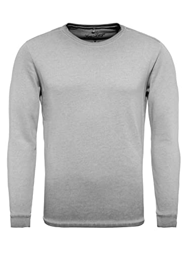 KEY LARGO Herren Sweatshirt Level hellgrau/Taupe S von KEY LARGO