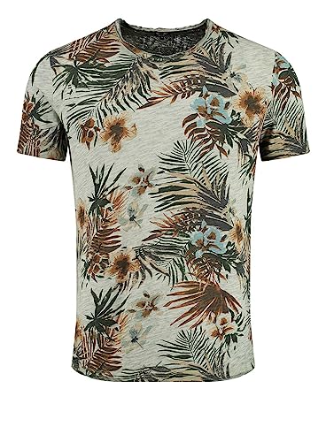 KEY LARGO Herren T-Shirt MT Playa Oliv (45) S von KEY LARGO