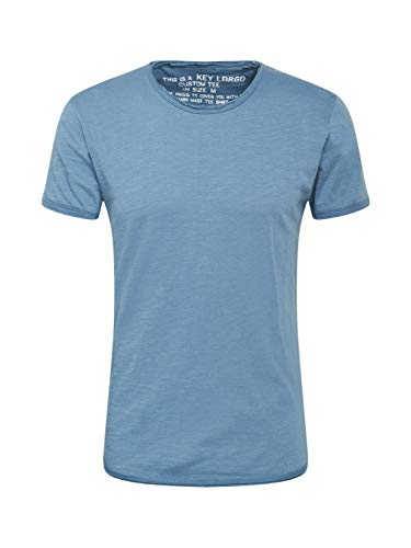 KEY LARGO Herren Bread New Round T-Shirt, Flintstone Blue (1233), XL von KEY LARGO