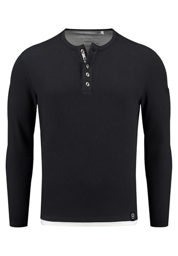 KEY LARGO Herren Sandro Button Pullover, Navy (1200), XL EU von KEY LARGO