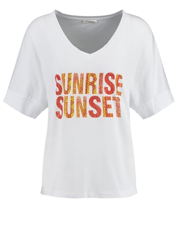 KEY LARGO Damen Sunlight V-Neck T-Shirt, White (1000), S EU von KEY LARGO