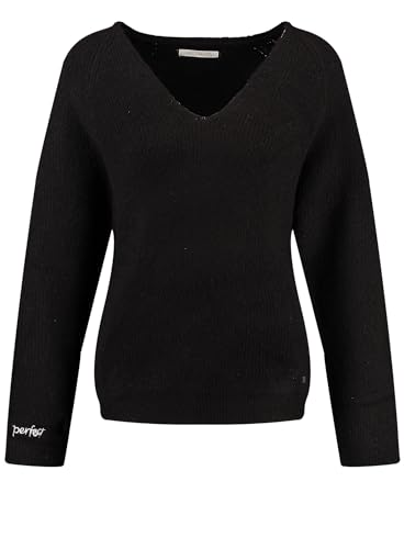 KEY LARGO Women Pullover v-Neck Clara (DE/NL/SE/PL, Alphanumerisch, XL, Regular, Regular, Schwarz) von KEY LARGO