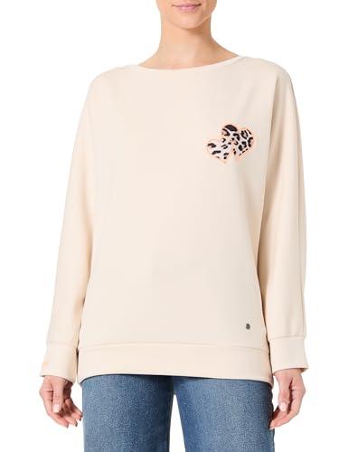 KEY LARGO Women Sweatshirt WSW Leopard Round von KEY LARGO