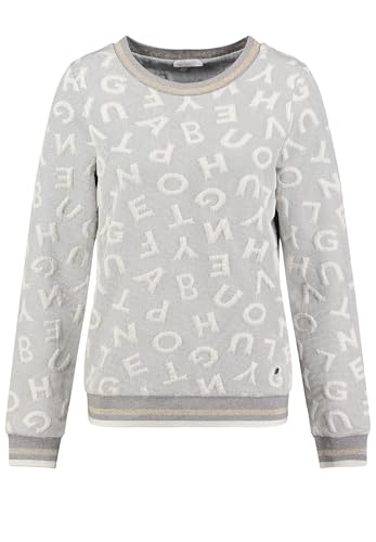 Key Largo Damen Blister Round Pullover, Grey Mel. (1105), XXL von KEY LARGO