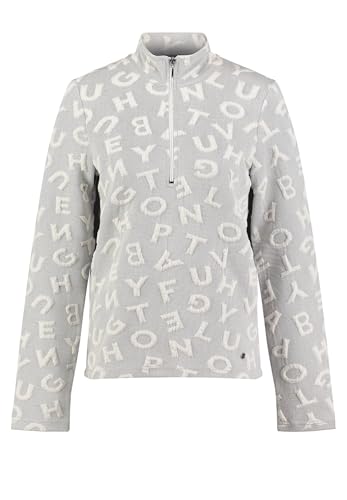 Key Largo Damen Bulge Troyer Pullover, Grey Mel. (1105), XXL von KEY LARGO