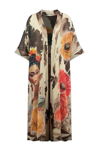 Key Largo Damen Butterfly Jacket T-Shirt, beige (1004), X-Small von KEY LARGO