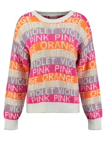 Key Largo Damen Colour Round Pullover, Multicolor (991), L von KEY LARGO