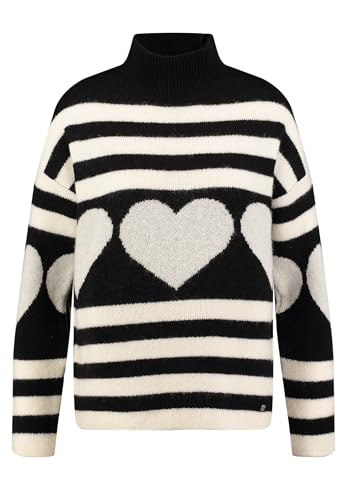 Key Largo Damen Dear Tube Pullover, Black (1100), XXL von KEY LARGO