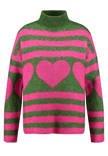 Key Largo Damen Dear Tube Pullover, Green (1500), M von KEY LARGO