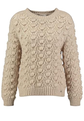 Key Largo Damen INFLATE Round Pullover, beige (1004), XXL von KEY LARGO