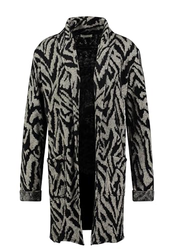 Key Largo Damen Infinity Jacket Strickjacke, beige-Black (2707), XXL von KEY LARGO
