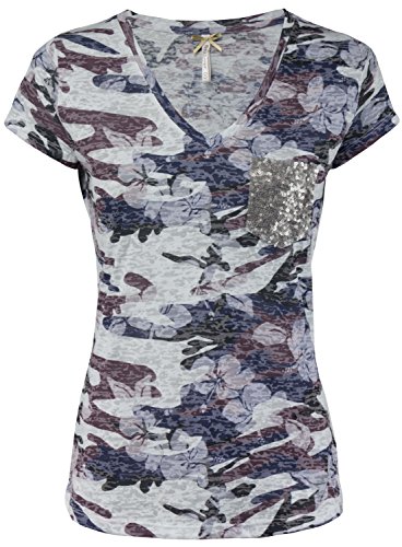 Key Largo Damen Shirt Foxy WT00094 Marine (XS) von KEY LARGO