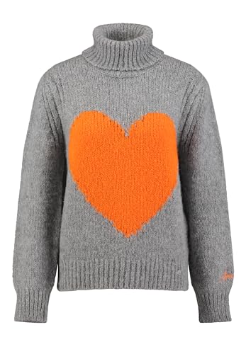 Key Largo Damen WARM Tube Pullover, Grey Mel. (1105), S von KEY LARGO