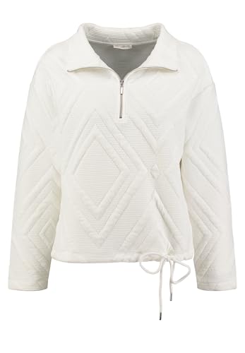 Key Largo Damen Warrior Troyer Sweatshirt, Offwhite (1001), XXL von KEY LARGO