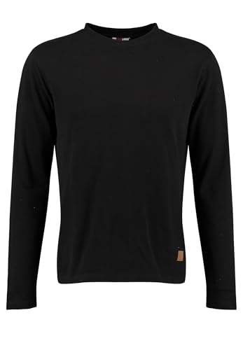 Key Largo Herren KLDAILY Round Sweatshirt, Black (1100), XXL von KEY LARGO
