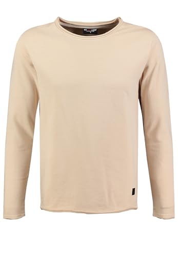 Key Largo Herren KLLEVEL Round Sweatshirt, beige (1004), XL von KEY LARGO