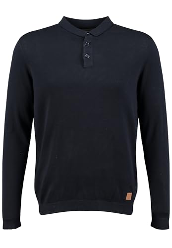 Key Largo Herren KLPISA Polo Button Pullover, Navy (1200), XXXL von KEY LARGO