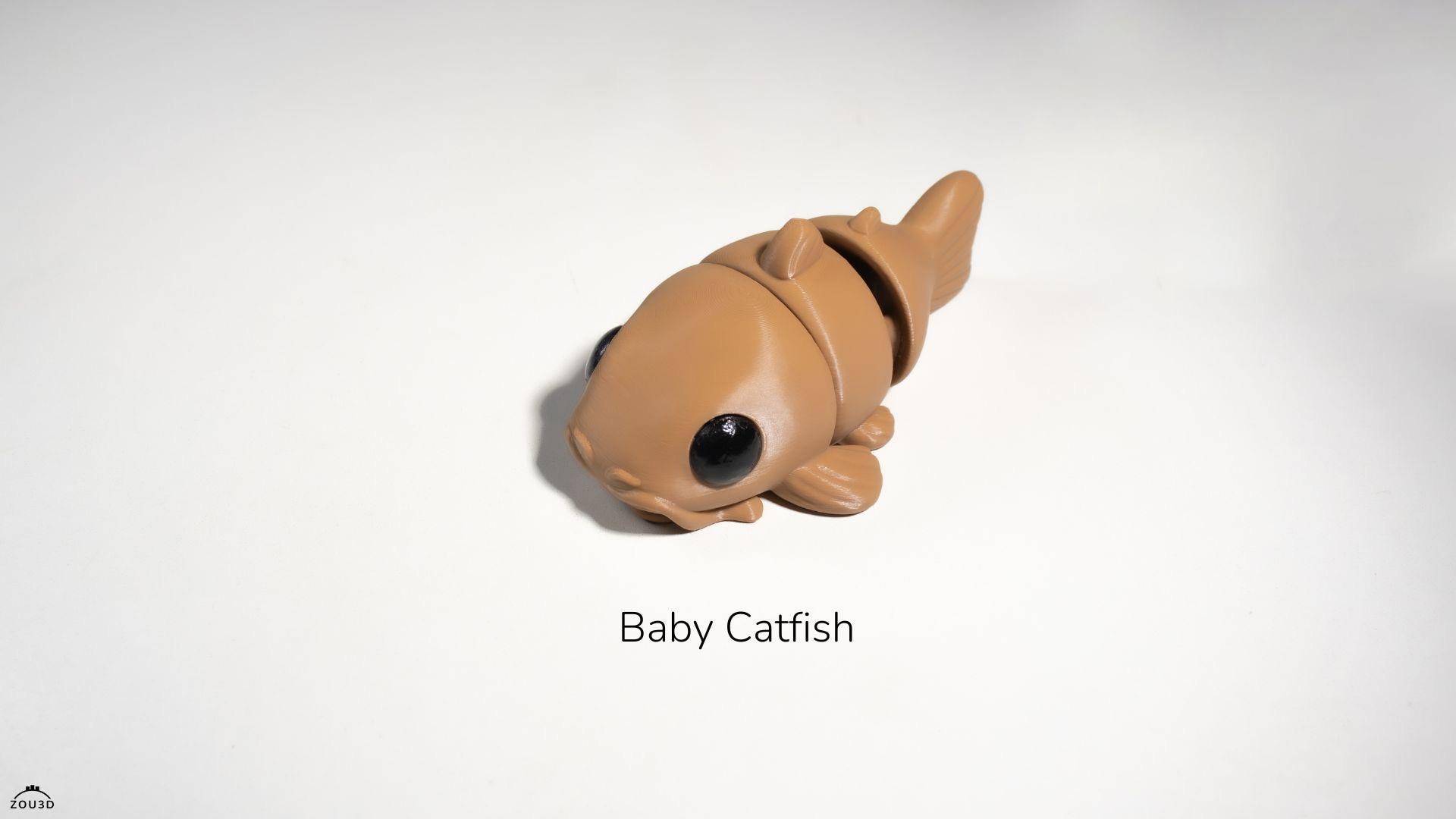 Baby Catfish Keychain Charm - Cute Resin 3D Printed Key Hanger Kawaii Fish Accessory Unique Gift For Ocean & Lovers Baby Catfish Keychain Charm - Cute Resin 3D Printed Key Hanger Kawaii Fish Accessory Unique Gift For Ocean & Lovers von KEY3DShop