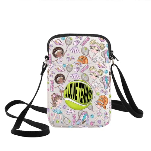 KEYCHIN Tennis Crossbody Bag Tennis Lover Gifts I Love Tennis Shoulder Bag Tennis Player Merchandise, Tennis Cb, modisch KEYCHIN Tennis Crossbody Bag Tennis Lover Gifts I Love Tennis Shoulder Bag Tennis Player Merchandise, Tennis Cb, modisch von KEYCHIN