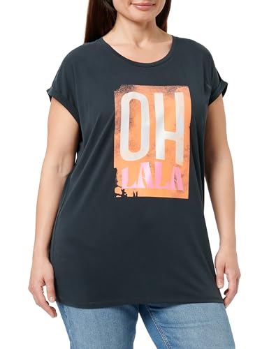 KEY LARGO Damen WT OHLALA Round T-Shirt, Black (1100), Small von KEY LARGO
