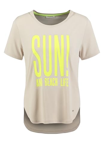 KEYLARGO Damen WT Sun Round T-Shirt, beige (1004), Small von KEYLARGO
