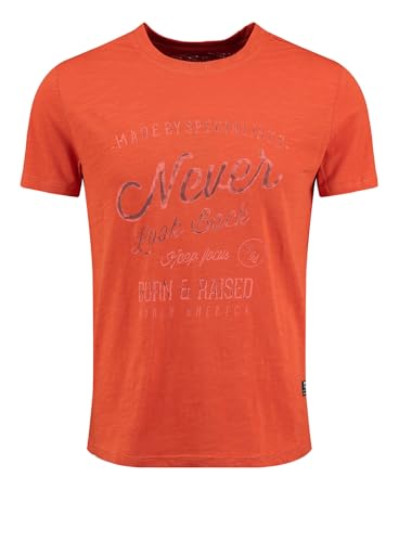 KEYLARGO Men T-Shirt MT KLNEVER Look Back Round von KEYLARGO