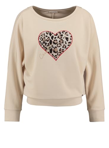 KEY LARGO Damen Hunted Round Sweatshirt, Stone (1002), L EU von KEY LARGO