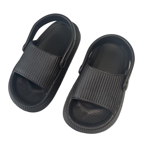 KEYUSHOP Badelatschen Kinder Mädchen Badeschlappen Sommer Hausschuhe Jungen Wolkenschuhe Rutschfeste Dusch Badeschuhe Strand Sandalen Weiche Dicke Schwimmbad Strand Schlappen Kinder Pantoletten von KEYUSHOP