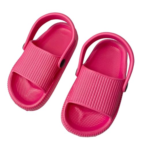 KEYUSHOP Badelatschen Kinder Mädchen Badeschlappen Sommer Hausschuhe Jungen Wolkenschuhe Rutschfeste Dusch Badeschuhe Strand Sandalen Weiche Dicke Schwimmbad Strand Schlappen Kinder Pantoletten von KEYUSHOP