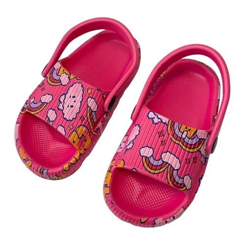 KEYUSHOP Badelatschen Kinder Mädchen Badeschlappen Sommer Hausschuhe Jungen Wolkenschuhe Rutschfeste Dusch Badeschuhe Strand Sandalen Weiche Dicke Schwimmbad Strand Schlappen Kinder Pantoletten von KEYUSHOP