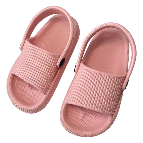 KEYUSHOP Badelatschen Kinder Mädchen Badeschlappen Sommer Hausschuhe Jungen Wolkenschuhe Rutschfeste Dusch Badeschuhe Strand Sandalen Weiche Dicke Schwimmbad Strand Schlappen Kinder Pantoletten von KEYUSHOP
