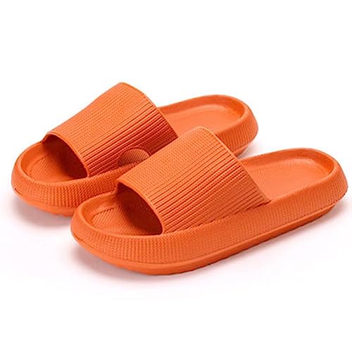 KEYUSHOP Cozislides Original Badeschuhe Damen Herren Kinder Super Weich Schlappi Schlappen rutschfest Badelatschen Sommer Wolkenschuhe Hausschuhe Cozy Slides Plattform Badeschlappen Strand Flip Flops von KEYUSHOP