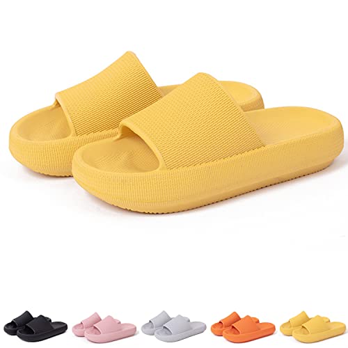 KEYUSHOP Kinder Badelatschen Jungen Mädchen Strand Badeschuhe Sommer Hausschuhe rutschfeste Cozislides Original Slippers Badeschlappen Cloudyzz Schlappen Wolke Hausschuhe Duschschuhe von KEYUSHOP