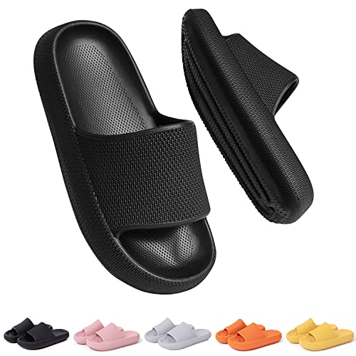 KEYUSHOP Kinder Badelatschen Jungen Mädchen Strand Badeschuhe Sommer Hausschuhe rutschfeste Cozislides Original Slippers Badeschlappen Cloudyzz Schlappen Wolke Hausschuhe Duschschuhe von KEYUSHOP