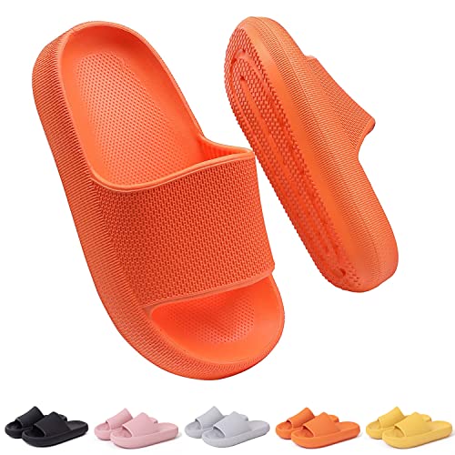 KEYUSHOP Kinder Badelatschen Jungen Mädchen Strand Badeschuhe Sommer Hausschuhe rutschfeste Cozislides Original Slippers Badeschlappen Cloudyzz Schlappen Wolke Hausschuhe Duschschuhe von KEYUSHOP