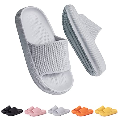 KEYUSHOP Kinder Badelatschen Jungen Mädchen Strand Badeschuhe Sommer Hausschuhe rutschfeste Cozislides Original Slippers Badeschlappen Cloudyzz Schlappen Wolke Hausschuhe Duschschuhe von KEYUSHOP