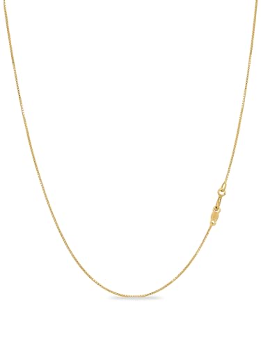 KEZEF 925 Sterling Silber Box Kette Halskette – 41 cm Länge – Damen & Herren Silberkette – Hochglanz Poliert – Made in Italy – Perfekt für Anhänger & Layering KEZEF 925 Sterling Silber Box Kette Halskette – 41 cm Länge – Damen & Herren Silberkette – Hochglanz Poliert – Made in Italy – Perfekt für Anhänger & Layering von KEZEF
