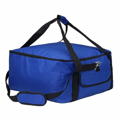 KFXYSM Pizzatasche,Pizzatasche Thermo 16 "wasserdichte Tragbare Festigkeit Thermische Pizza Liefertasche Halter Container Box Oxford Tuch Frische Lebensmittel Isolierte Lagerung(Blue) von KFXYSM