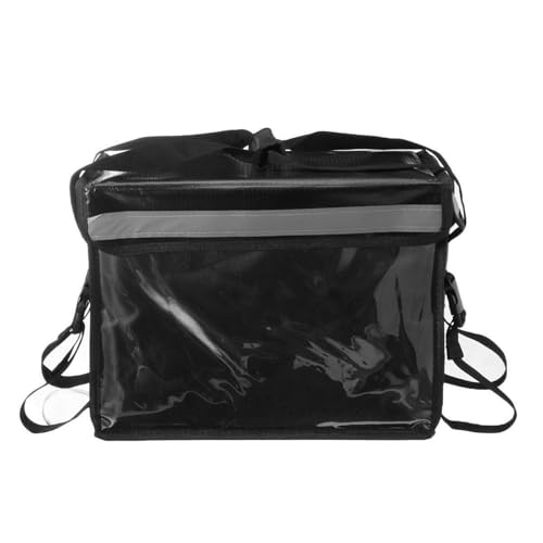 Pizzatasche,Pizzatasche Thermo 3 2L / 48L 62L Extra Große Kühler Tasche Auto Eispackung Isoliert Thermisch Mittagessen Pizza Frische Lebensmittel Lieferung(32L) von KFXYSM