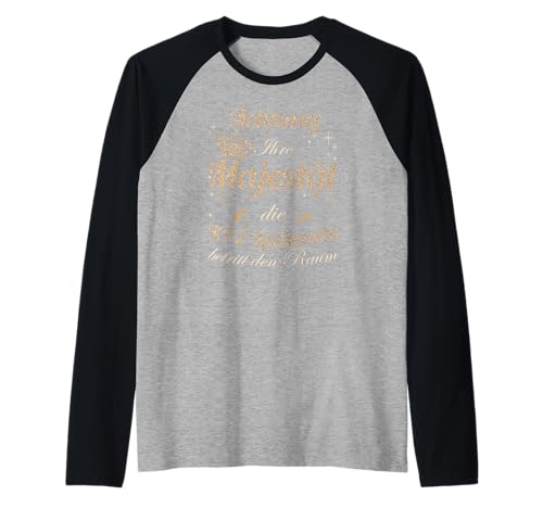 Autolackierer Frauen-Majestät Damen KFZ-Lackiererin Raglan von KFZ-Lackierer Zubehör Geschenke Geburtstag-Shirt