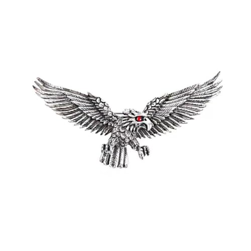 Retro personalisierte modische Herrenbroschen Adler personalisierte Korsagen für Frauen Schal Pin Clip Hochzeit Party Kleidung Zubehör von KGADRX
