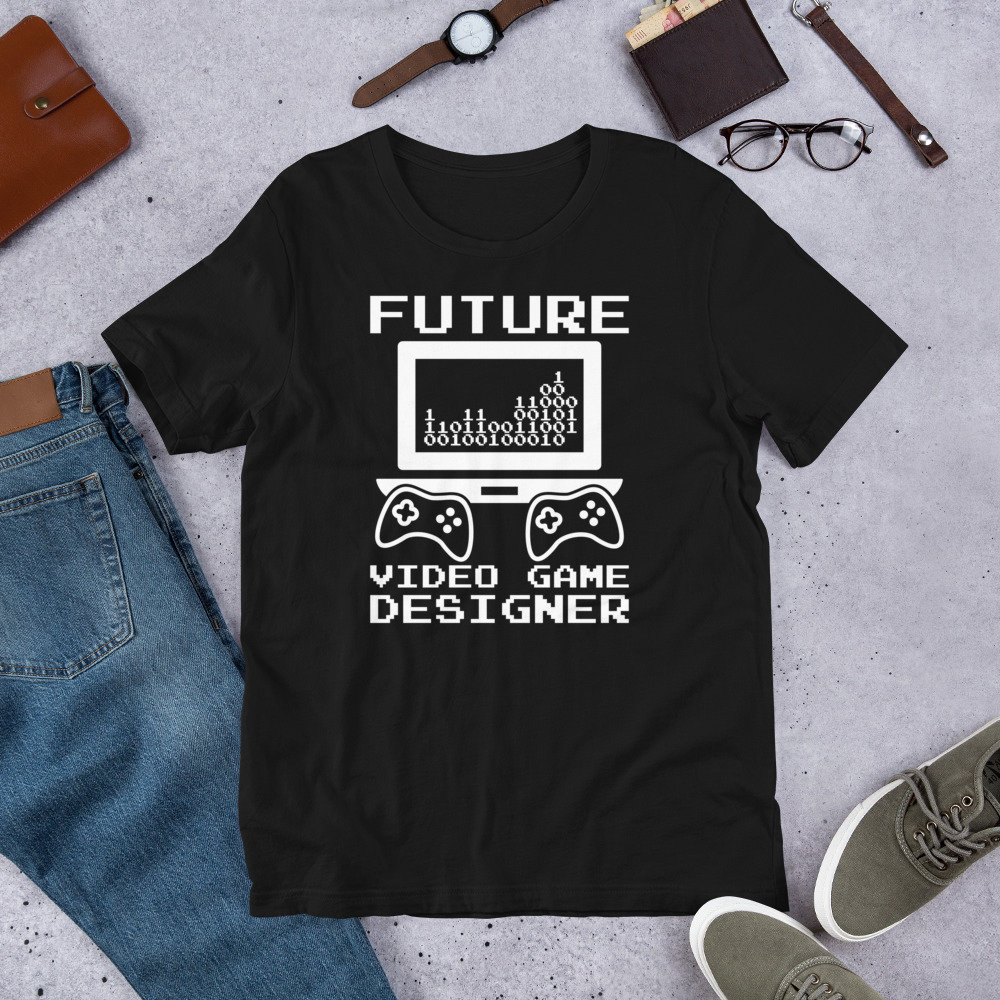 Videospiel T-Shirt Für Jungen Zukunft Designer von KGApparelGoods