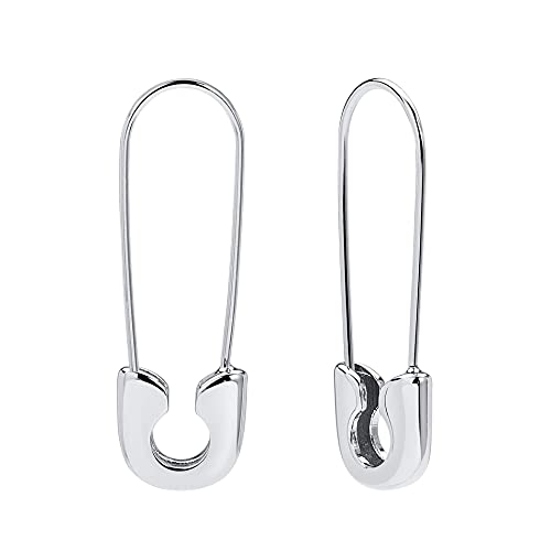 Sicherheitsnadel-Ohrringe für Damen, 14 Karat Gold, Silber, Pin-Ohrringe, Schmuck für Mädchen Sicherheitsnadel-Ohrringe für Damen, 14 Karat Gold, Silber, Pin-Ohrringe, Schmuck für Mädchen von KGBNCIE