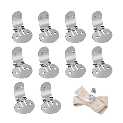 KGCGJVB Schuhclips zum Basteln, flache Clips aus Edelstahl für Schuhe, kleine dekorative Accessoires für Damen, Kleider, Schuhe, Verzierungen für Schleifen, Blumen-Charms, Schmuck, Schnürsenkel und KGCGJVB Schuhclips zum Basteln, flache Clips aus Edelstahl für Schuhe, kleine dekorative Accessoires für Damen, Kleider, Schuhe, Verzierungen für Schleifen, Blumen-Charms, Schmuck, Schnürsenkel und von KGCGJVB